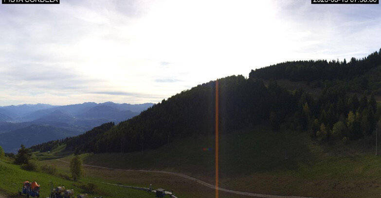 Webcam Monte Bondone - Pista Cordela 