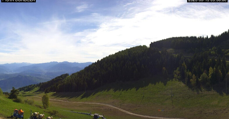 Webcam Monte Bondone - Pista Cordela 