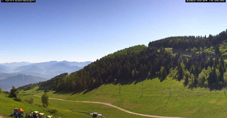 Webcam Monte Bondone - Slope Cordela and snowpark