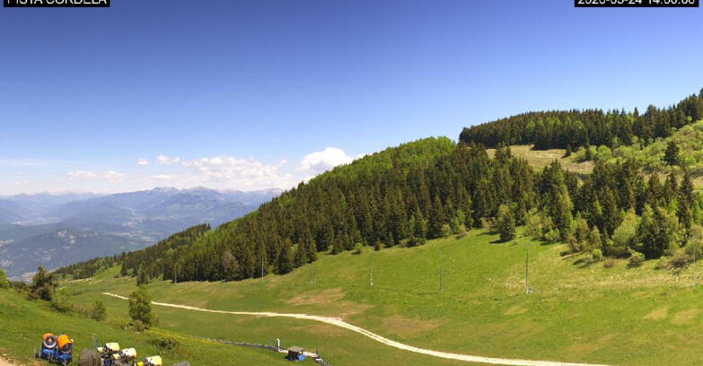 Webcam Monte Bondone - Slope Cordela and snowpark