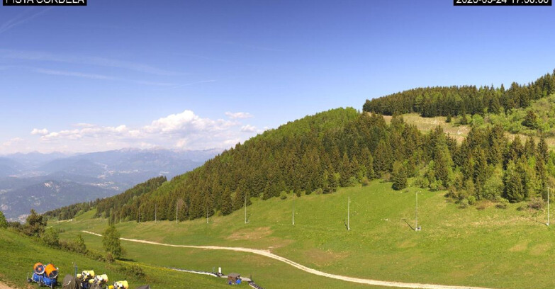 Webcam Monte Bondone - Slope Cordela and snowpark