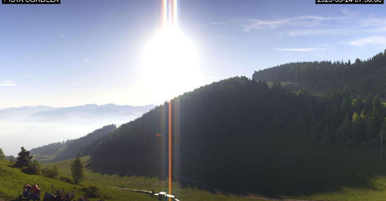 Webcam Monte Bondone - Slope Cordela and snowpark