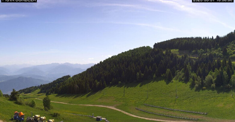 Webcam Monte Bondone - Slope Cordela and snowpark