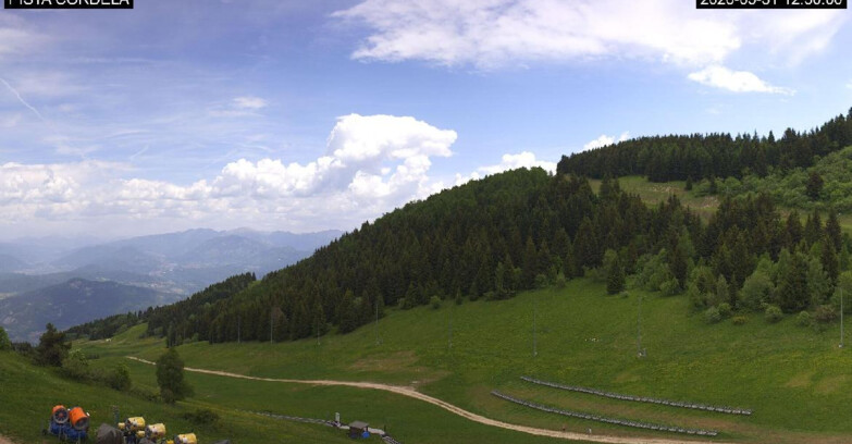 Webcam Monte Bondone - Slope Cordela and snowpark