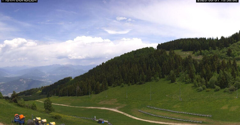 Webcam Monte Bondone - Slope Cordela and snowpark