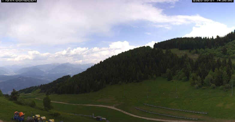 Webcam Monte Bondone - Slope Cordela and snowpark