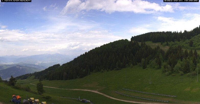 Webcam Monte Bondone - Slope Cordela and snowpark