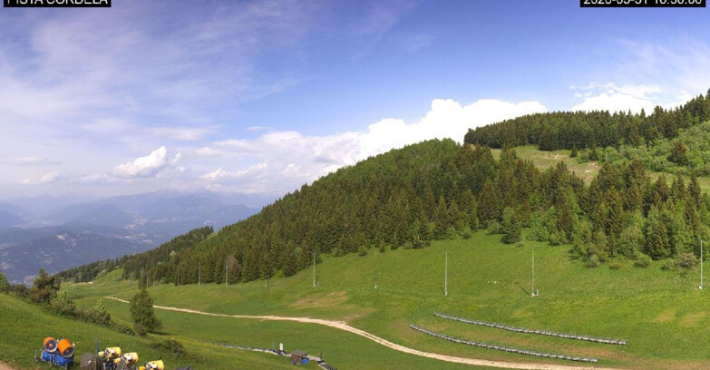 Webcam Monte Bondone - Slope Cordela and snowpark