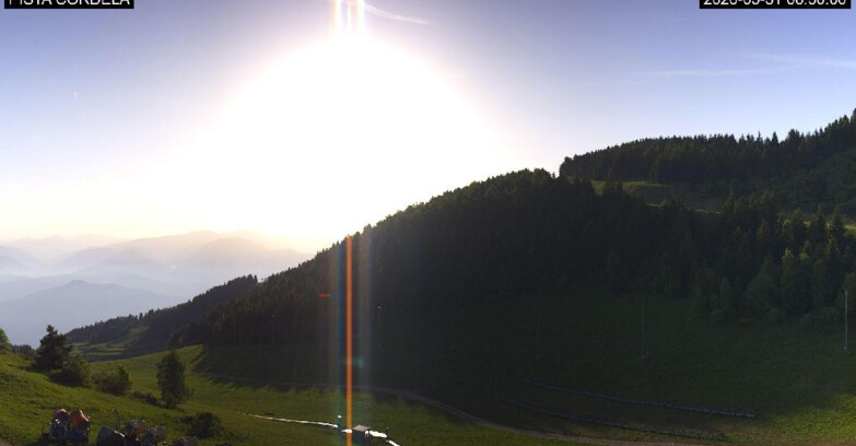 Webcam Monte Bondone - Slope Cordela and snowpark