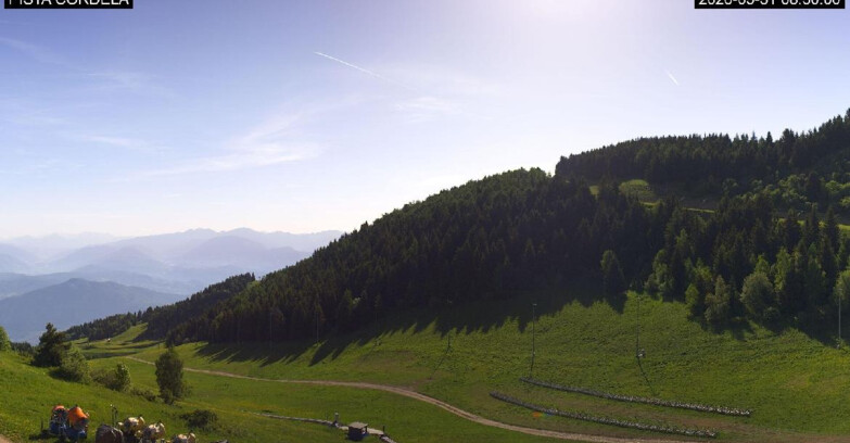 Webcam Monte Bondone - Slope Cordela and snowpark