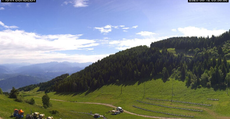 Webcam Monte Bondone - Pista Cordela 