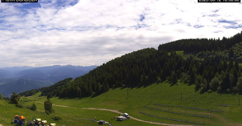 Webcam Monte Bondone - Pista Cordela 