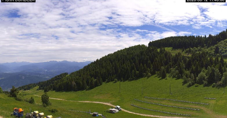 Webcam Monte Bondone - Pista Cordela 