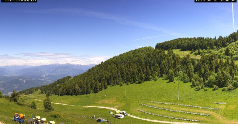 Webcam Monte Bondone - Pista Cordela 