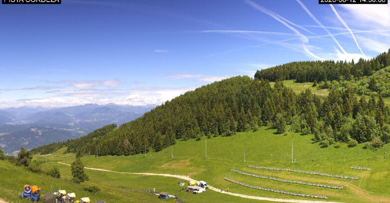 Webcam Monte Bondone - Pista Cordela 