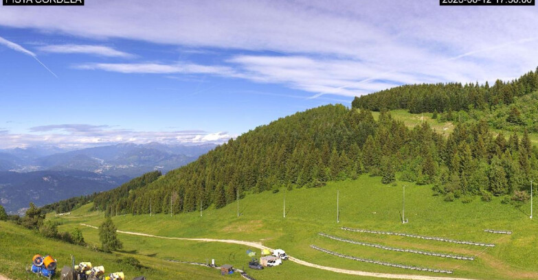 Webcam Monte Bondone - Pista Cordela 