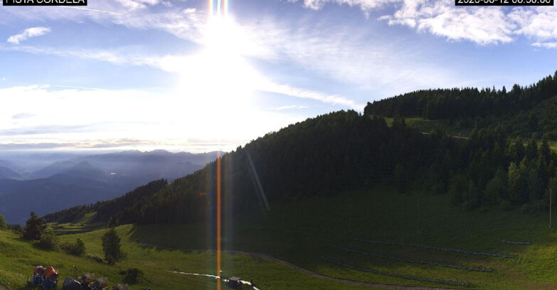 Webcam Monte Bondone - Pista Cordela 