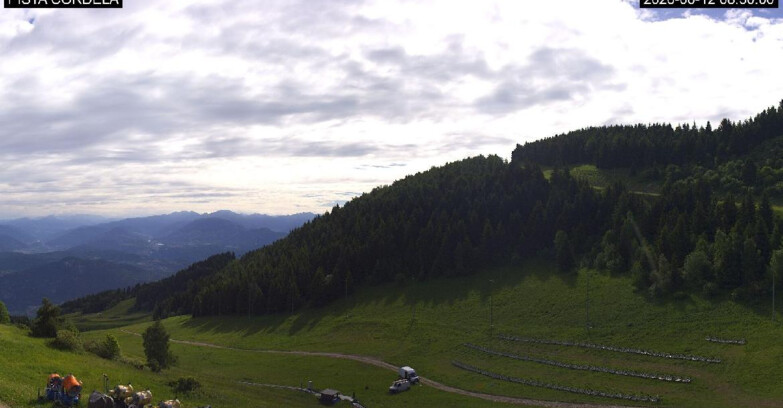Webcam Monte Bondone - Pista Cordela 