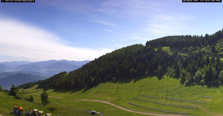 Webcam Monte Bondone - Slope Cordela and snowpark