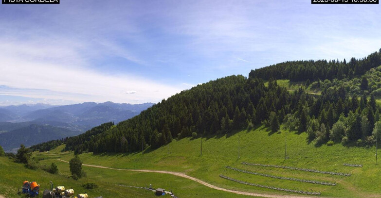 Webcam Monte Bondone - Slope Cordela and snowpark