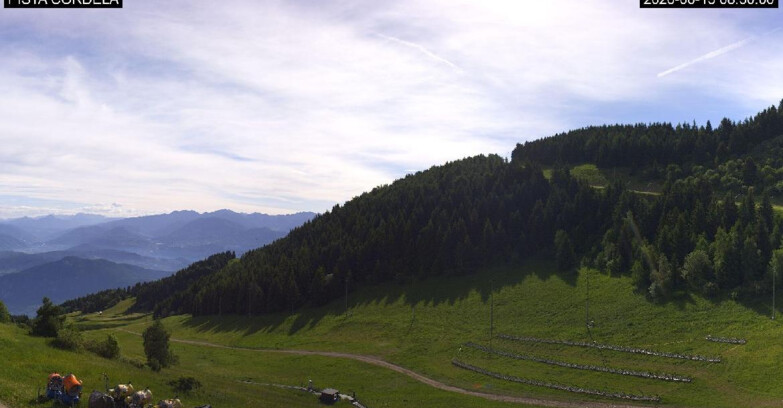 Webcam Monte Bondone - Slope Cordela and snowpark