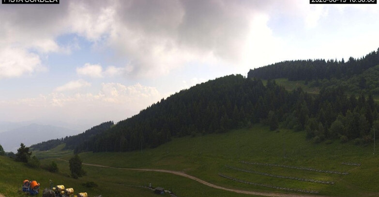 Webcam Monte Bondone - Slope Cordela and snowpark