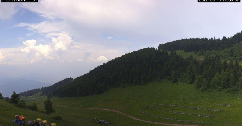 Webcam Монте-Бондоне  - Slope Cordela and snowpark