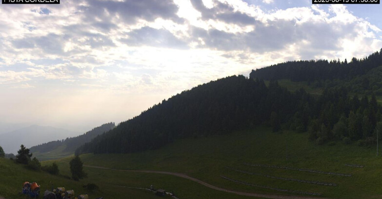 Webcam Монте-Бондоне  - Slope Cordela and snowpark
