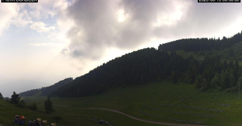 Webcam Monte Bondone - Slope Cordela and snowpark