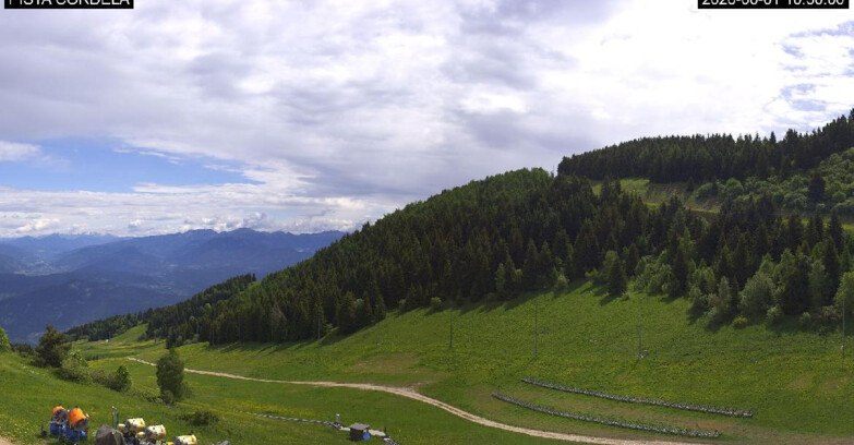 Webcam Monte Bondone - Slope Cordela and snowpark