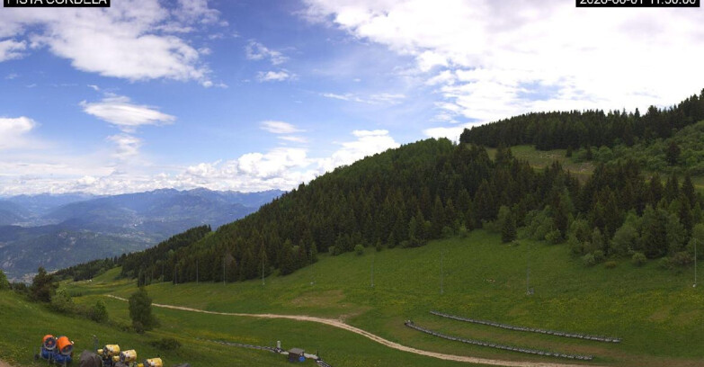 Webcam Monte Bondone - Slope Cordela and snowpark