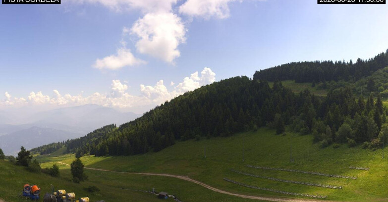 Webcam Monte Bondone - Slope Cordela and snowpark