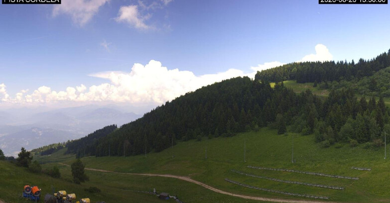 Webcam Monte Bondone - Slope Cordela and snowpark