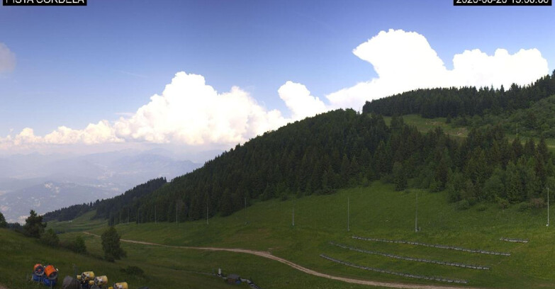 Webcam Monte Bondone - Slope Cordela and snowpark