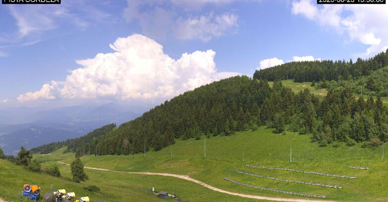 Webcam Monte Bondone - Slope Cordela and snowpark