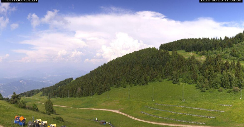 Webcam Monte Bondone - Slope Cordela and snowpark
