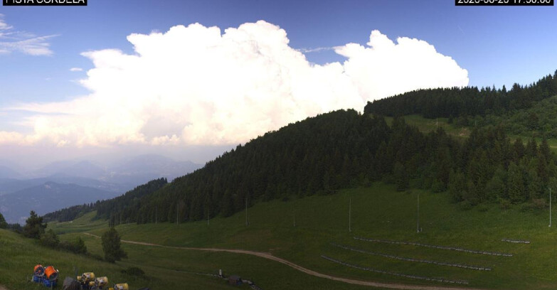 Webcam Monte Bondone - Slope Cordela and snowpark