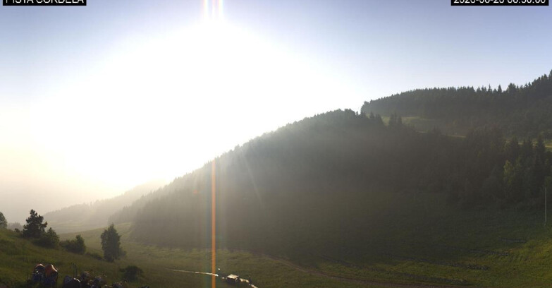 Webcam Monte Bondone - Slope Cordela and snowpark