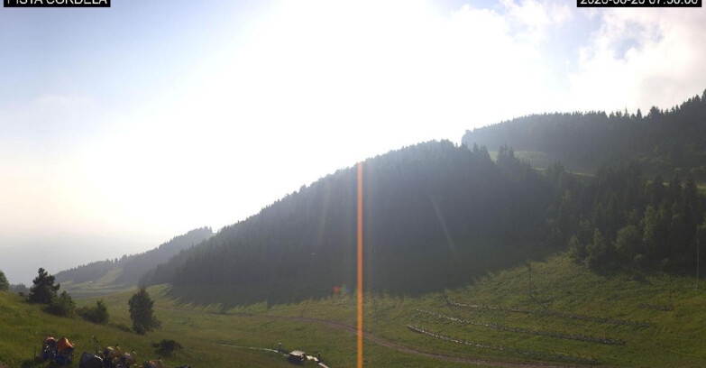 Webcam Monte Bondone - Slope Cordela and snowpark