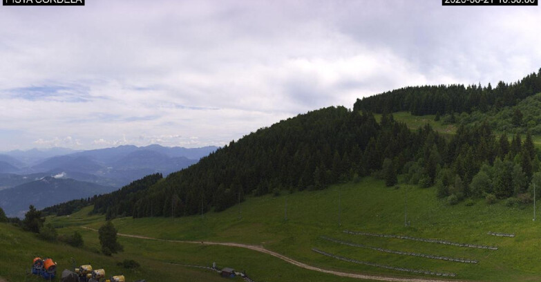 Webcam Monte Bondone - Slope Cordela and snowpark