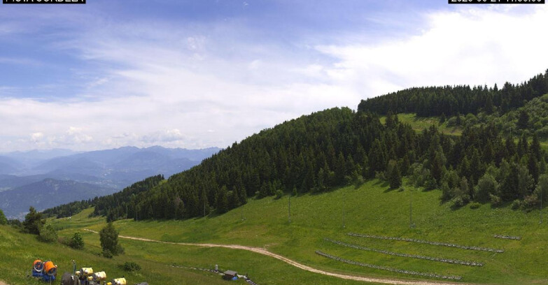 Webcam Monte Bondone - Slope Cordela and snowpark