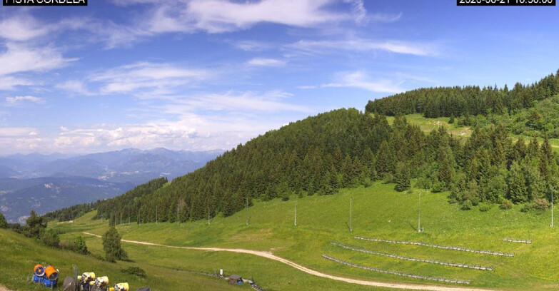 Webcam Monte Bondone - Slope Cordela and snowpark
