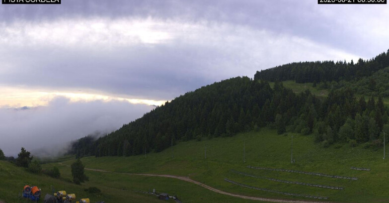 Webcam Monte Bondone - Slope Cordela and snowpark