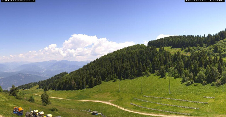 Webcam Monte Bondone - Cordela Piste und Snowpark