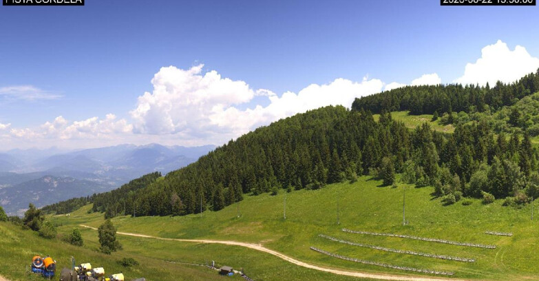Webcam Monte Bondone - Cordela Piste und Snowpark