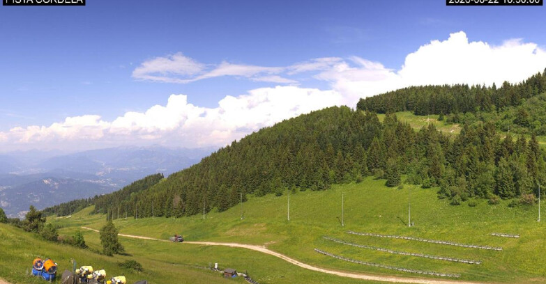 Webcam Monte Bondone - Cordela Piste und Snowpark