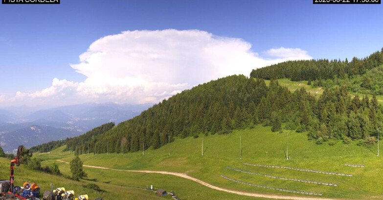 Webcam Monte Bondone - Cordela Piste und Snowpark