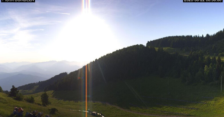 Webcam Monte Bondone - Cordela Piste und Snowpark