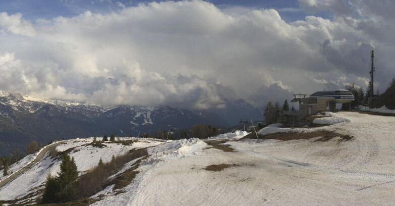 Webcam Фольгарида-Мариллева - Seggiovia Malghette 