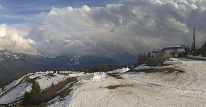 Webcam Фольгарида-Мариллева - Seggiovia Malghette 